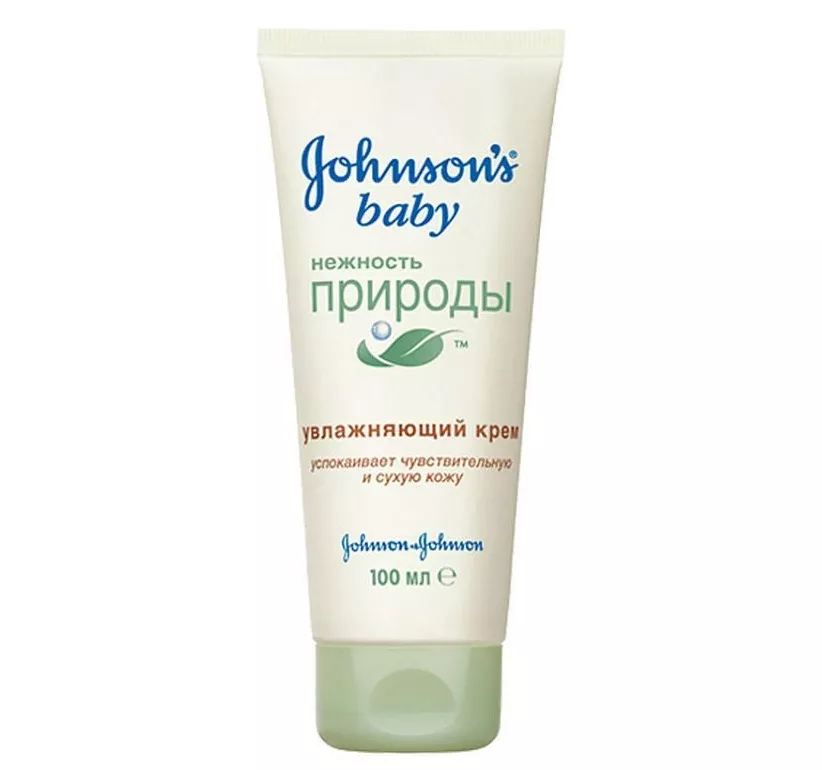 *Крем Jonsons baby увлажняющий Нежность природы 100 мл