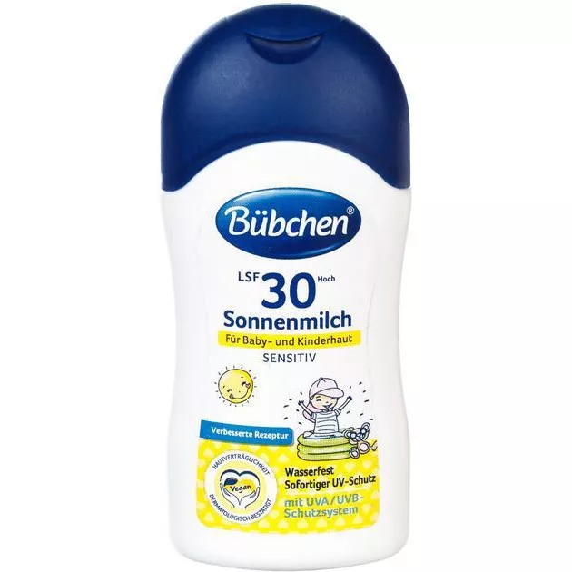 *Молочко солнцезащитное Bubchen Sensitiv SPF 30 50 мл
