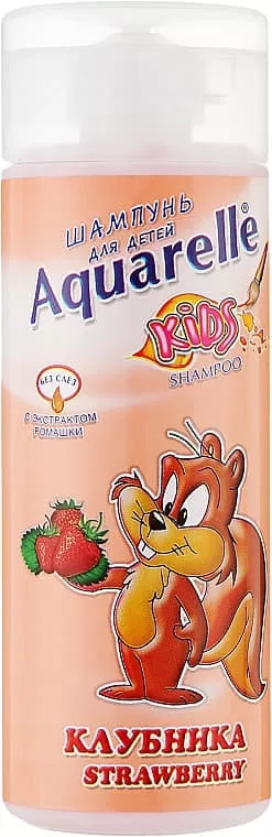 *Шампунь детский Клубника Aquarelle Kids, 200мл