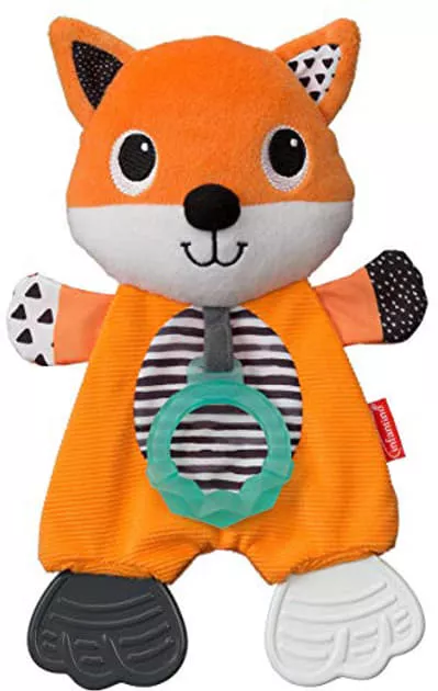 *Игрушка INFANTINO мягкая с прорезывателями Лисенок
