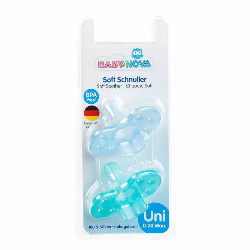 *Пустышка Baby-nova силиконовая Soother