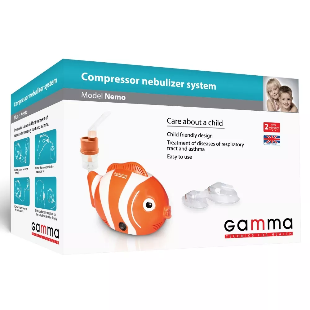 *Ингалятор Gamma Nemo компрессорный