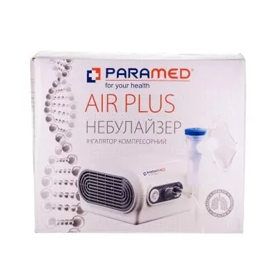 *Ингалятор (Небулайзер) Paramed Air Plus компрессорный