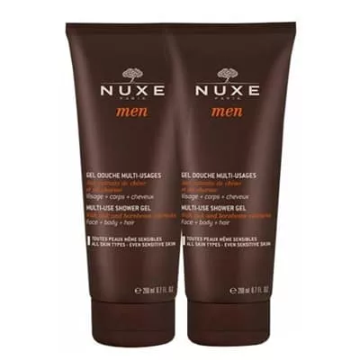 Гель NUXE Нюкс Мен ДУО Очищающий 2*200 мл