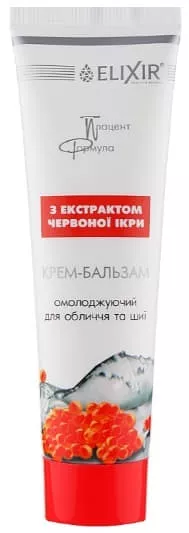 *Крем-бальзам Эликсир с экстрактом красной икры 100 мл