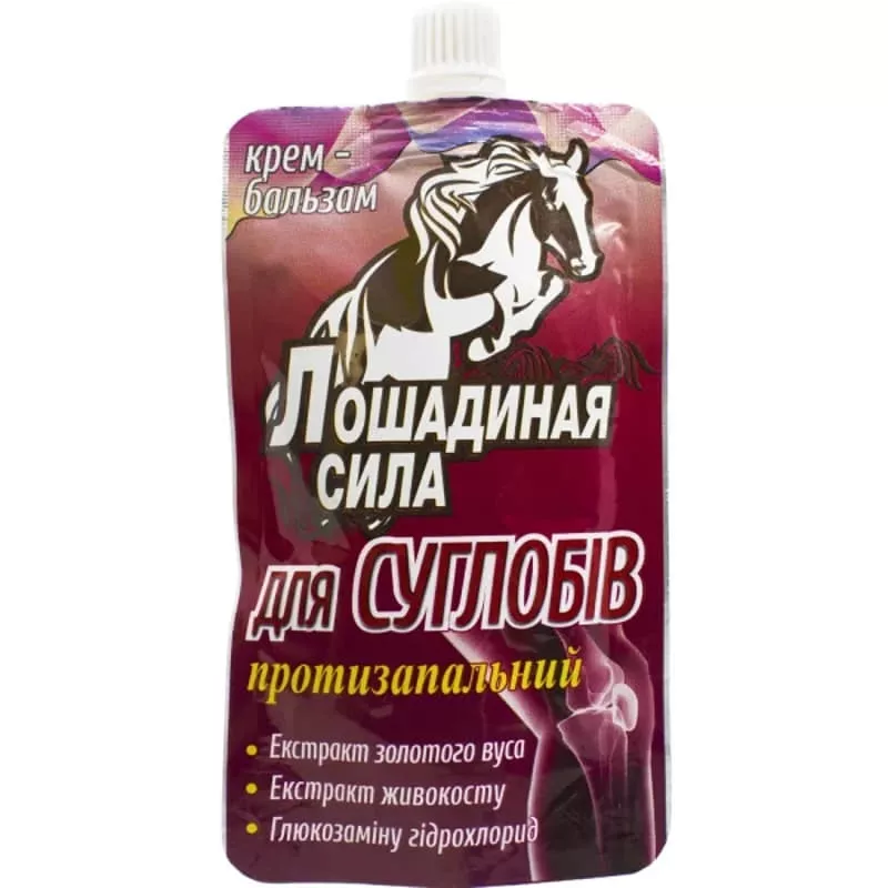 *Крем-бальзам Лошадиная сила д/сустав.противовоспал.100мл