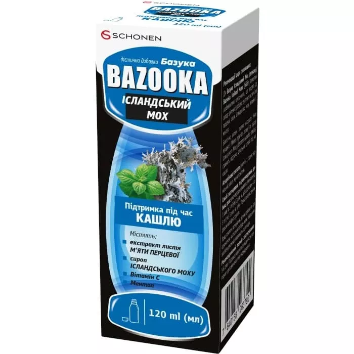 *Базука Исландский мох эликсир фл.120мл