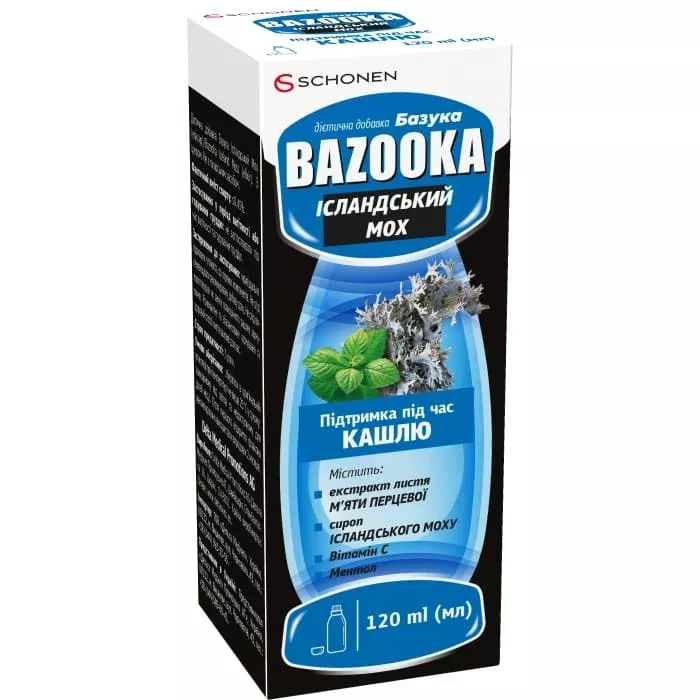 *Базука Исландский мох эликсир фл.120мл
