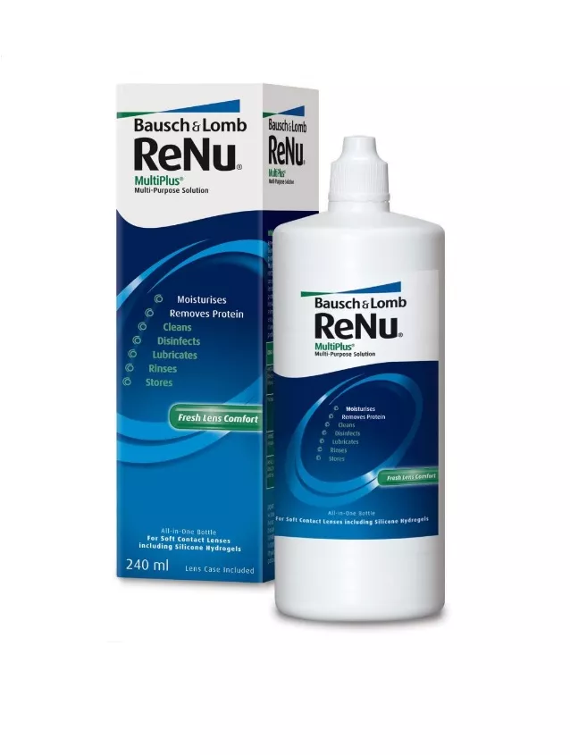 Раствор RENU MultiPlus для линз 240 мл