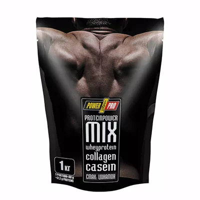 *Протеин Power Pro Protein MIX со вкусом циннамон (корицы) 1 кг