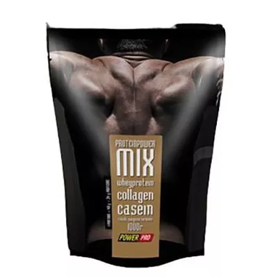*Протеин Power Pro Protein MIX со вкусом медового печенья 1 кг