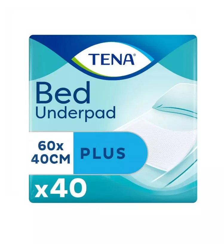 *Пеленки TENA впитывающие Bed Plus 40х60см №1 40 шт