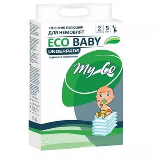 *Пеленки MyCo Eco Baby 60х90см №5