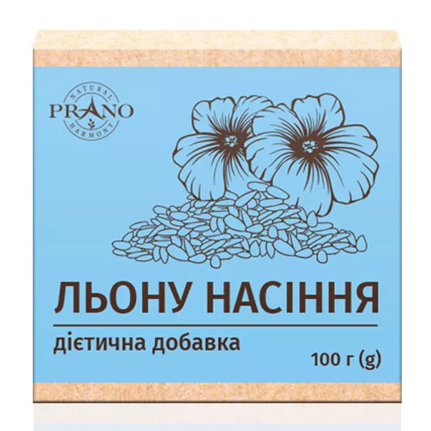 Фиточай Prano Льна семена 100 г (Украина)