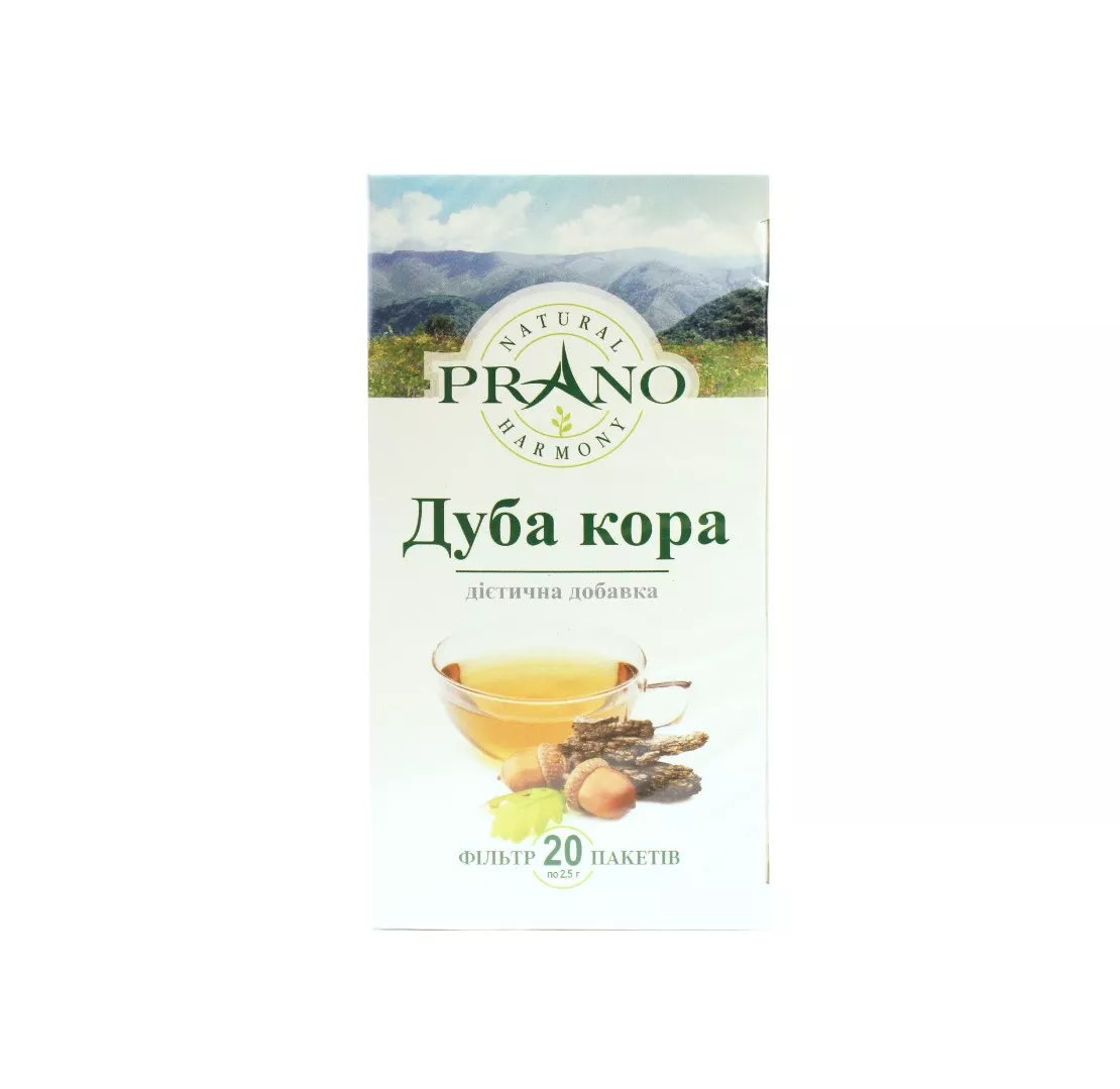 Фиточай Prano Дуба кора ф/п №20 (Украина)