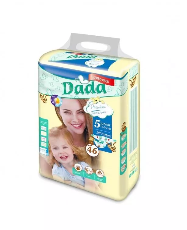 *Подгузники Dada Premium Jumbo Junior 5 11-25 кг №46