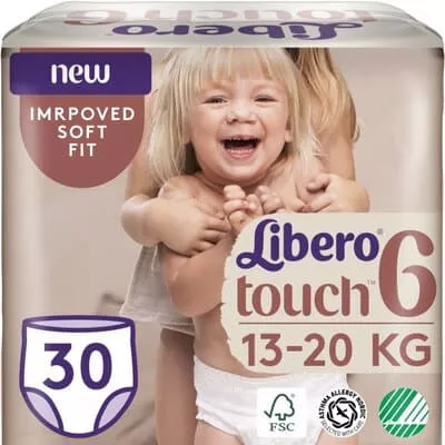*Подгузники-трусики Libero Touch 6 №30