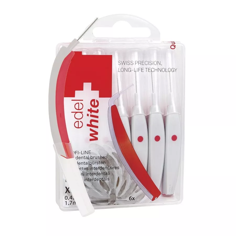 Межзубные щетки Edel White для зубных промежутков Profi-Line XS 0,42/1,7мм 6 шт.