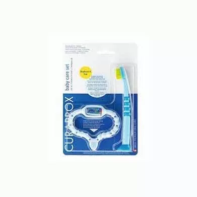 *Стимулятор Curaprox для прорезывания голубой и детская зубная щетка
