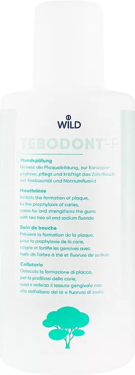 *Ополаскиватель Dr.Wild Tebodont-F для полости рта с фтором 250мл