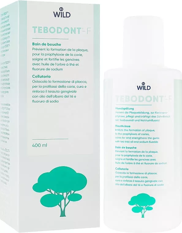 *Ополаскиватель Dr.Wild Tebodont-F для полости рта с фтором 250мл