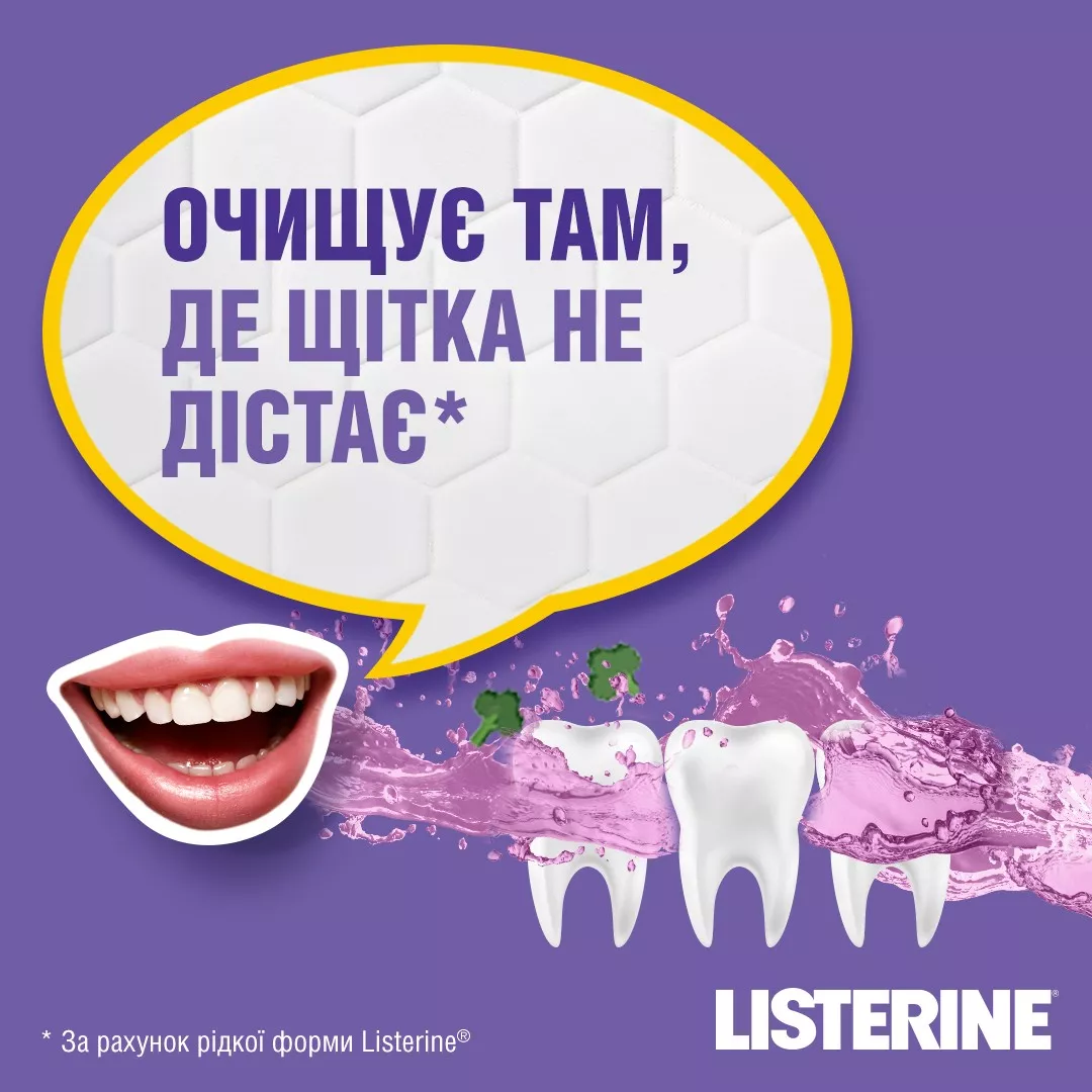 Ополаскиватель LISTERINE полости рта Тотал Care 250 мл