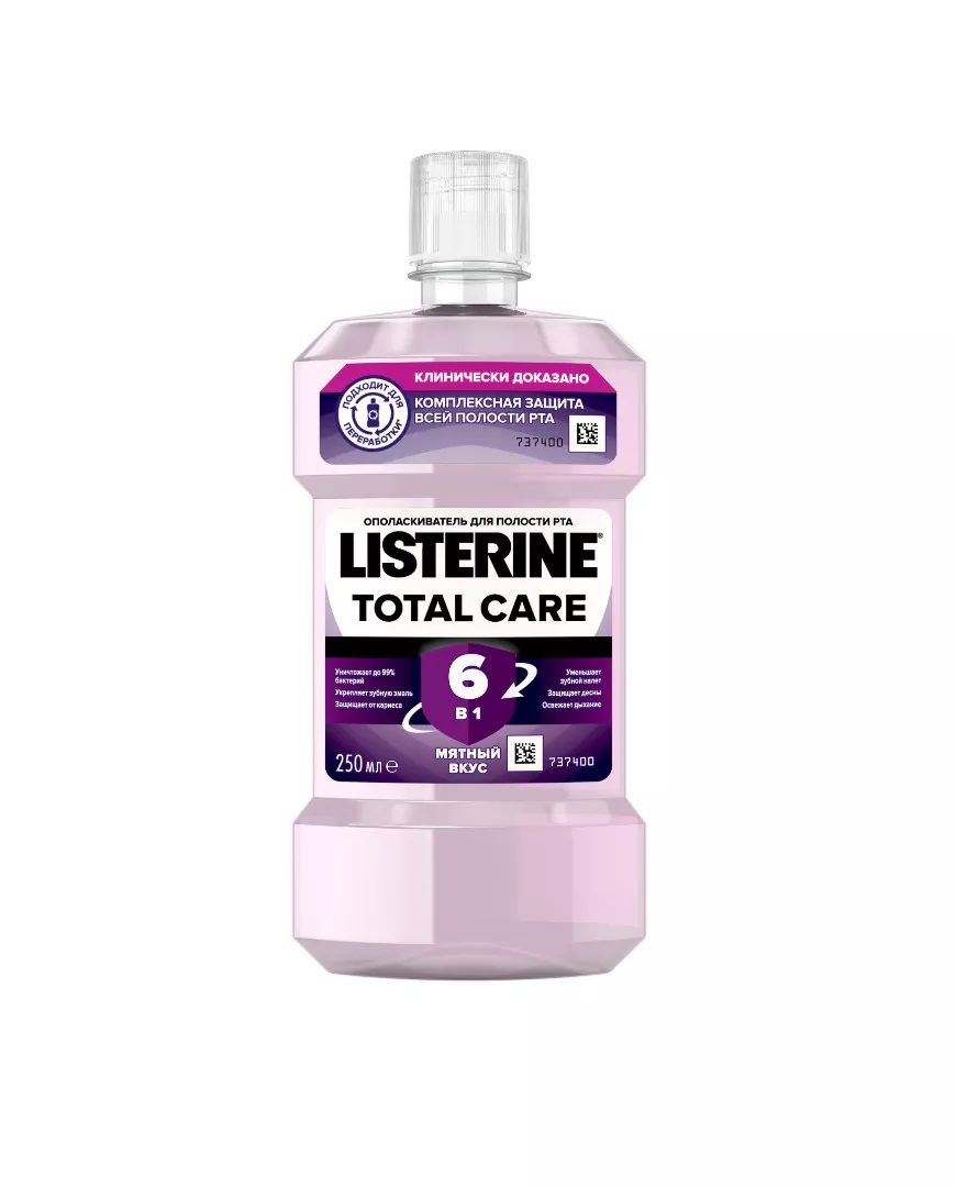 Ополаскиватель LISTERINE полости рта Тотал Care 250 мл