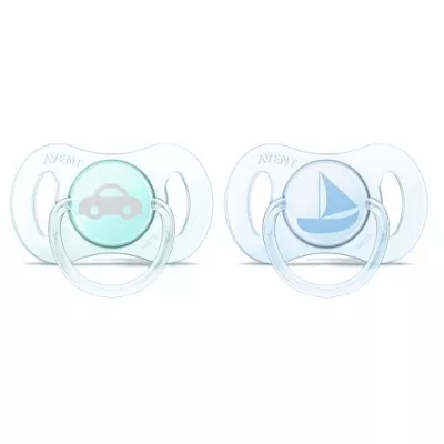 *Пустышка AVENT Мини 0-2мес голубая SCF151/01 2 шт