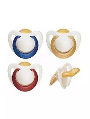 *Пустышка Nuk 10725985 Genius латексная р0