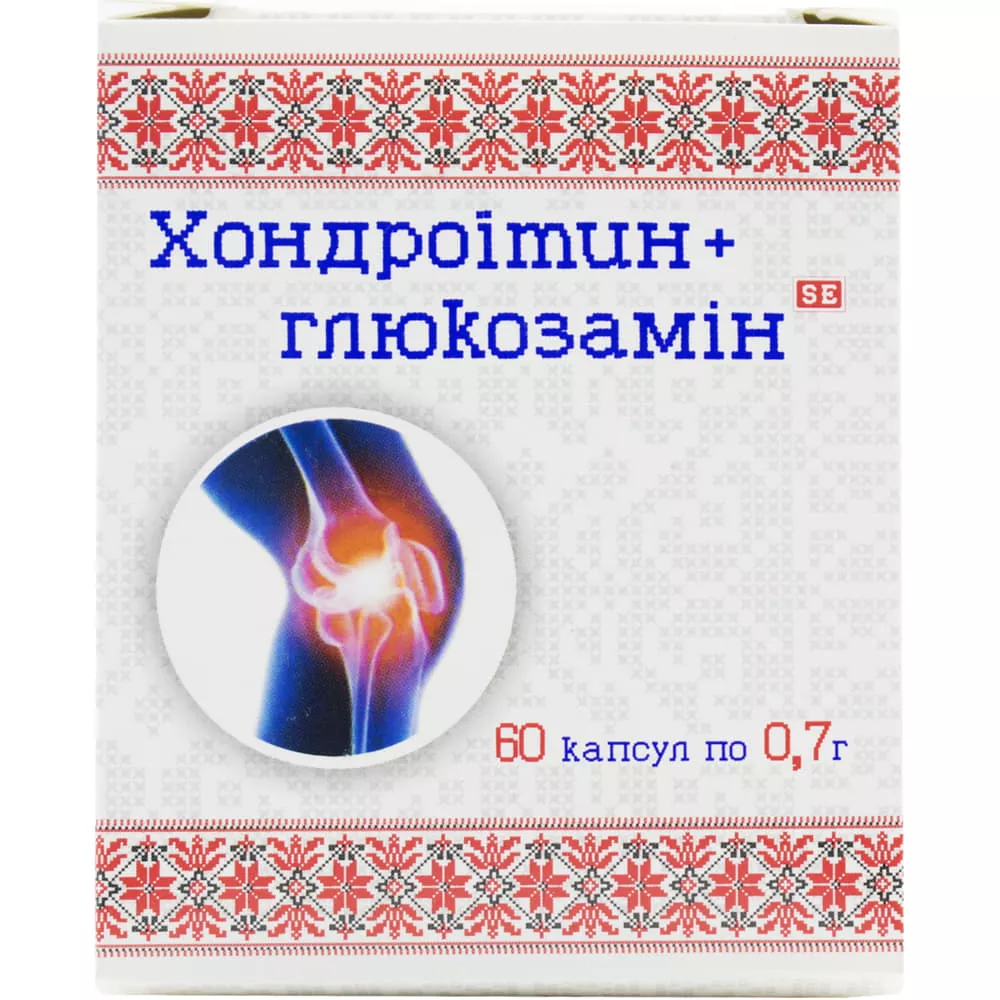 *Хондроитин с глюкозамином капс. №60 Фармаком