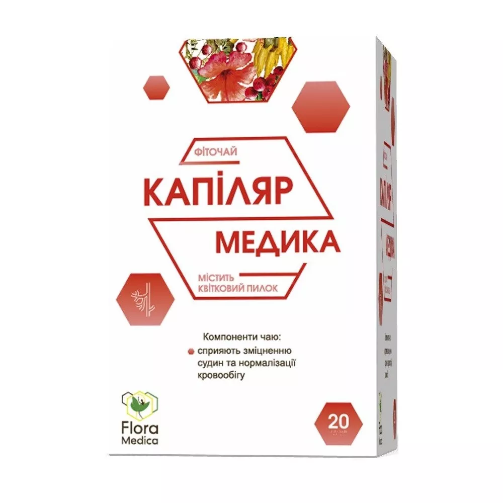 *Фиточай Ключи Здоровья Капилярмедика ф/п.1,8г №20