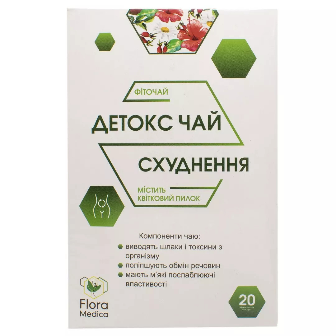 *Фиточай Ключи Здоровья Детокс чай похудение ф/п.1,8г №20