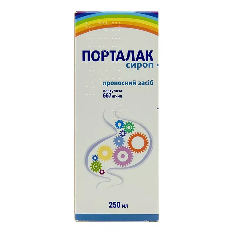 Порталак сироп 667 мг/мл по 250 мл у флаконі 1 шт.