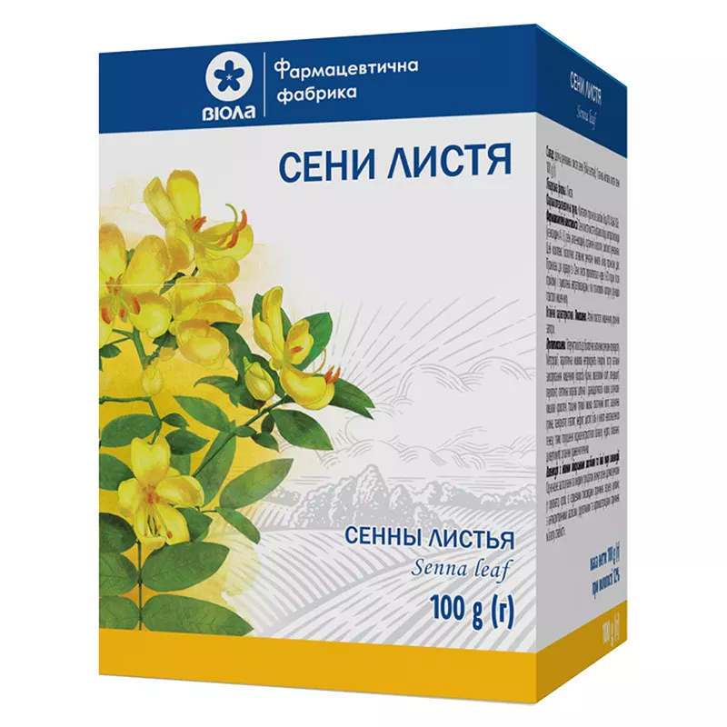 Сенны листья по 100 г в пачке - Виола