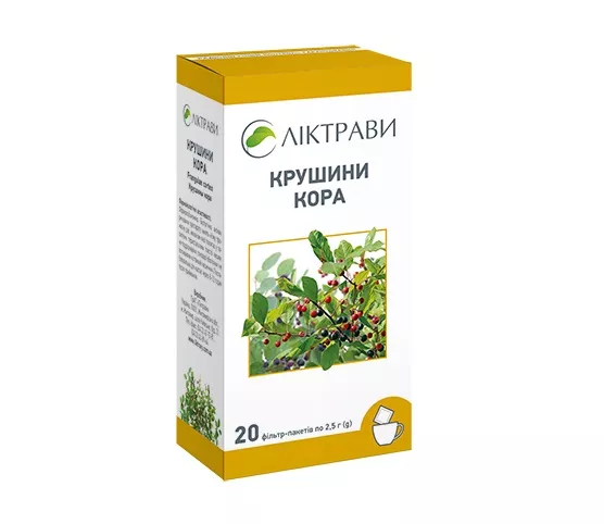 Крушины кора по 2.5 г в фильтр-пакетиках 20 шт. - Лектравы