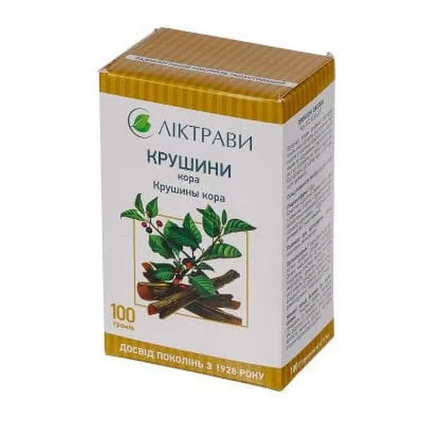 Крушины кора по 100 г в пачке - Лектравы