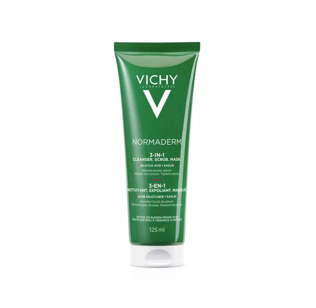 Средство Vichy Очищающее Нормадерм 3 в 1 125 мл