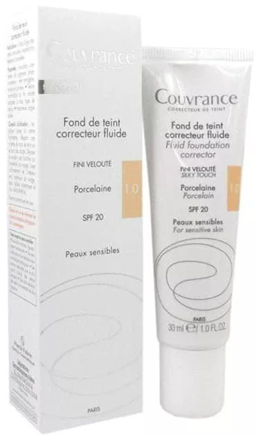 *Крем Avene 70092 Кувранс тональный SPF20 30мл Porcelain 1.0