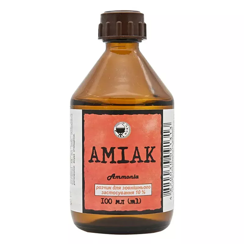 *Аммиак р-р спирт. 10% флак. 100мл Житомир