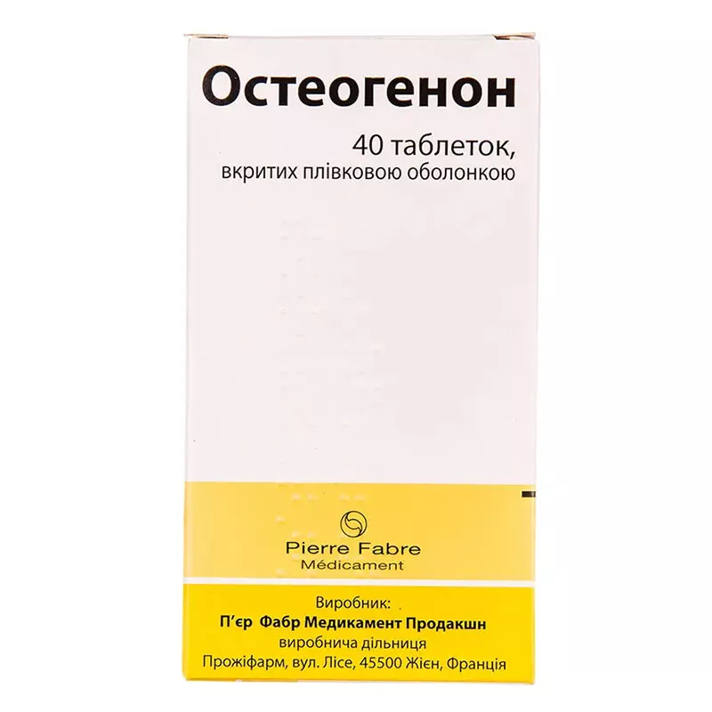 Остеогенон таблетки 40 шт. (10х4)