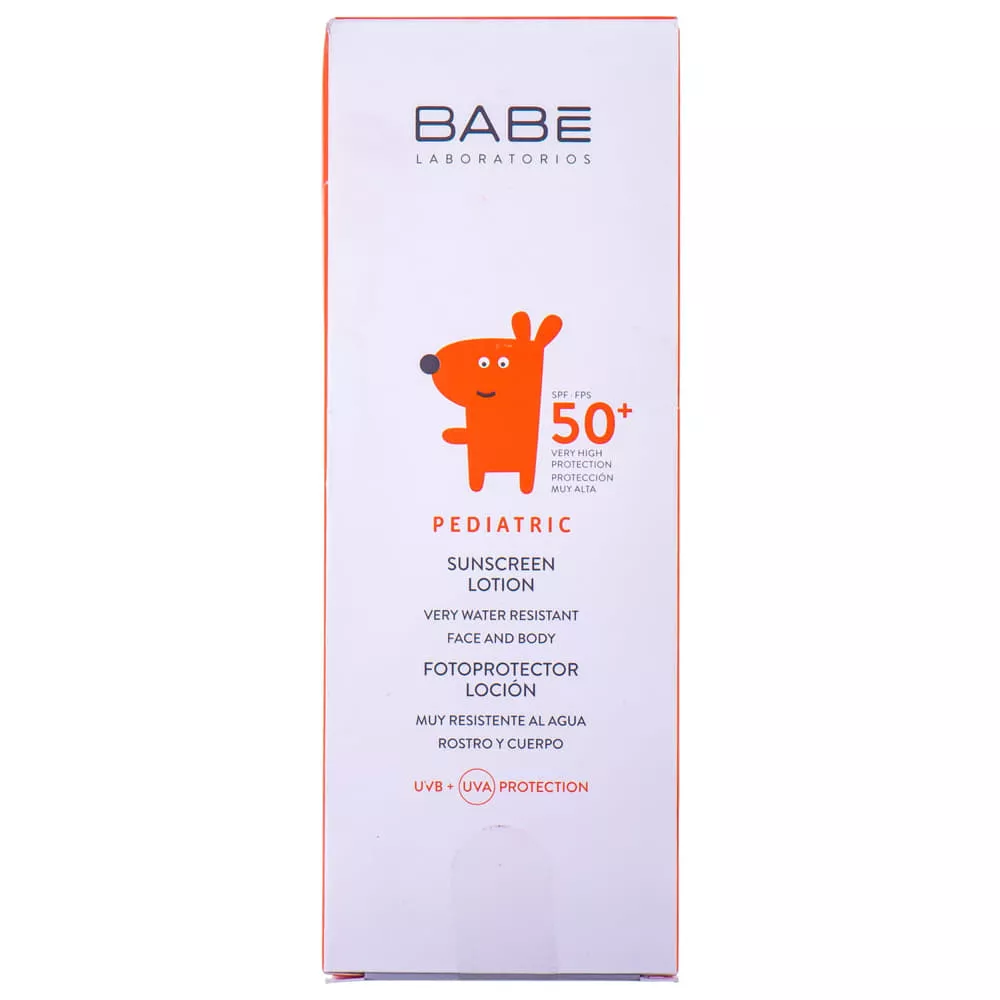 *Лосьон BABE PEDIATRIC Детский солнцезащитный SPF 50+ 100мл
