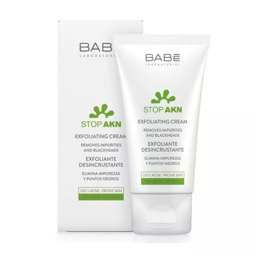 *Крем BABE STOP AKN Очищающий с эффектом пилинга 50мл