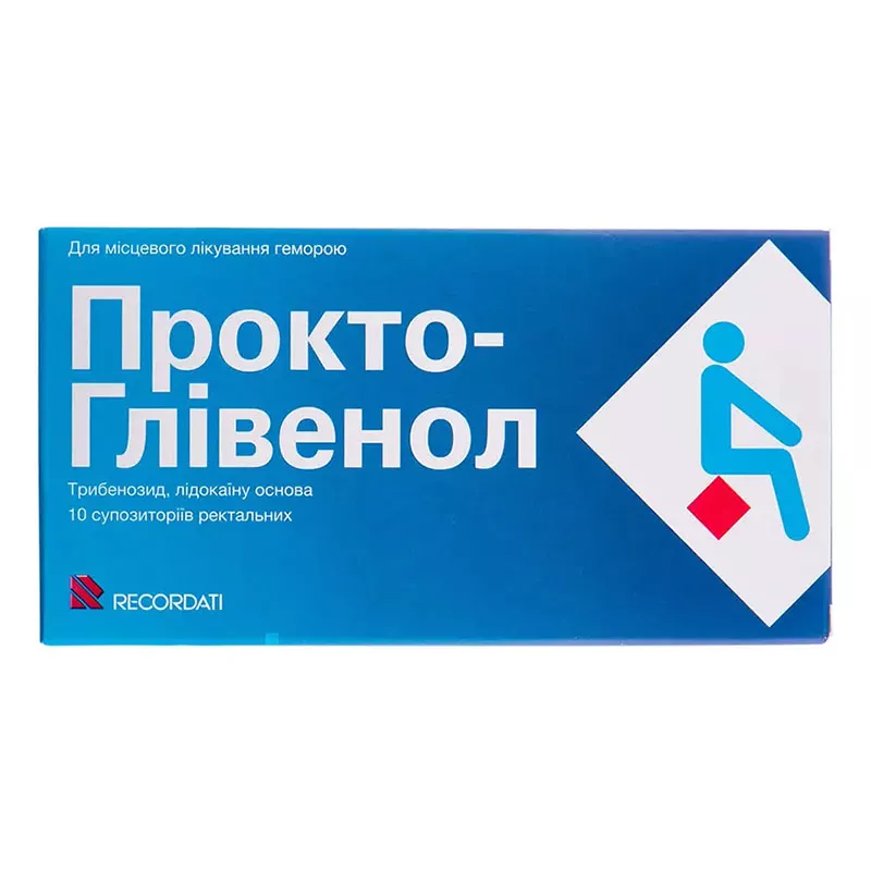 Прокто-Гливенол свечи по 400 мг 10 шт.