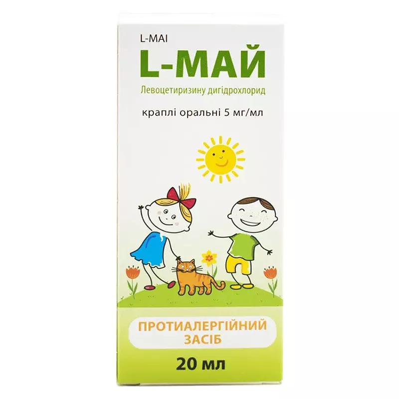 L-МАЙ капли 5 мг/мл по 20 мл во флаконе