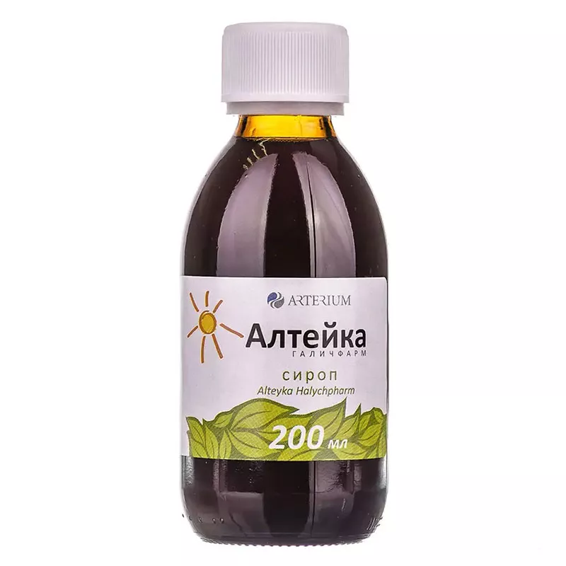 Алтейка сироп по 200 мл во флаконе - Артериум