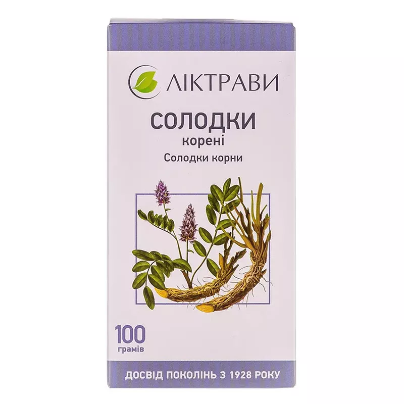 Солодки корни по 100 г в пачке 1 шт. - Лектравы