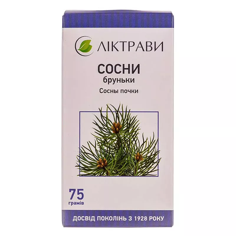 Сосны почки по 75 г в пачке