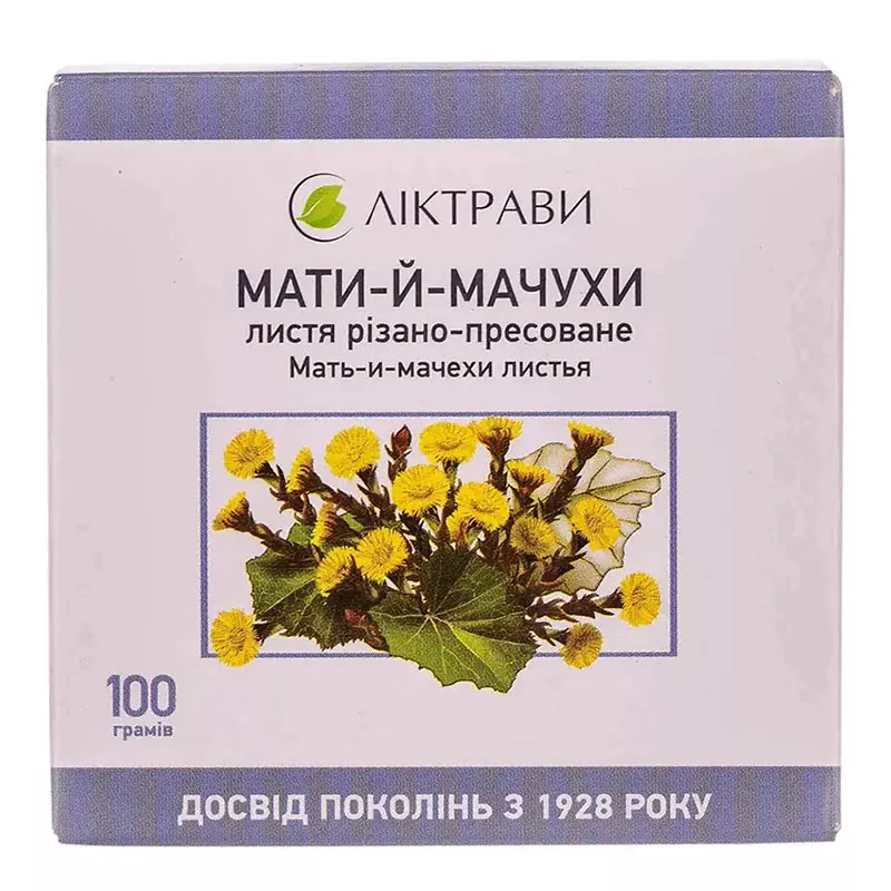 Мать-И-Мачехи листья по 100 г в пачке - Лектравы