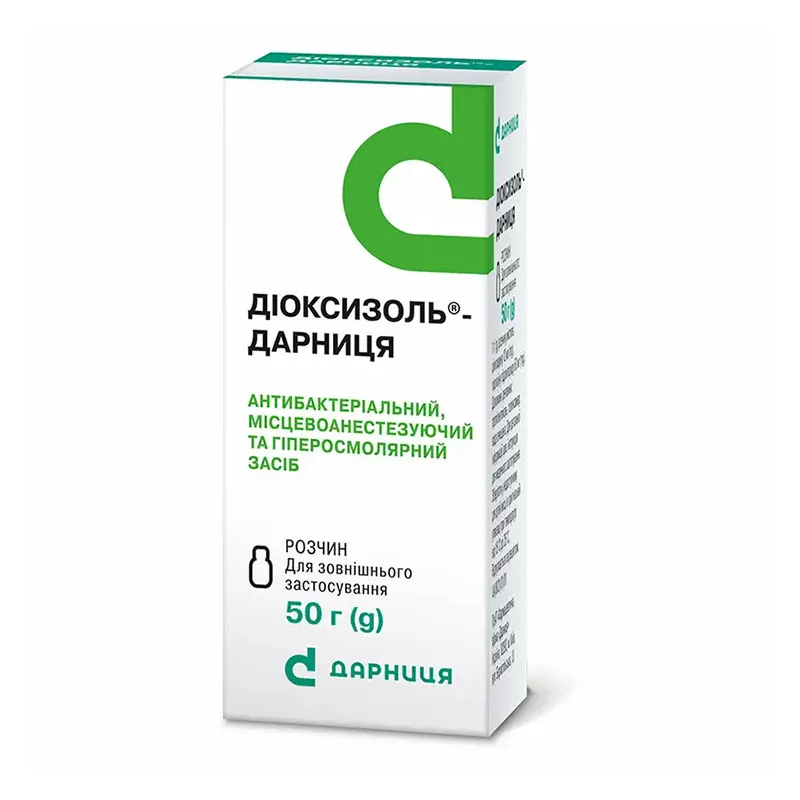 Диоксизоль-Дарница р-р фл. 50мл