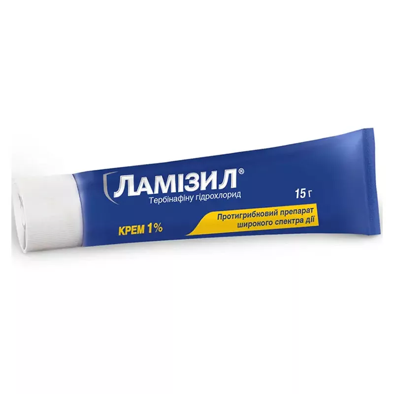 Ламизил крем 1% по 15 г в тубах